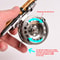Lightweight Silver Ice Fishing Reel, Aluminum Alloy Fly Fishing Reel, Right Handed Fishing Accessories, Fishing Reel