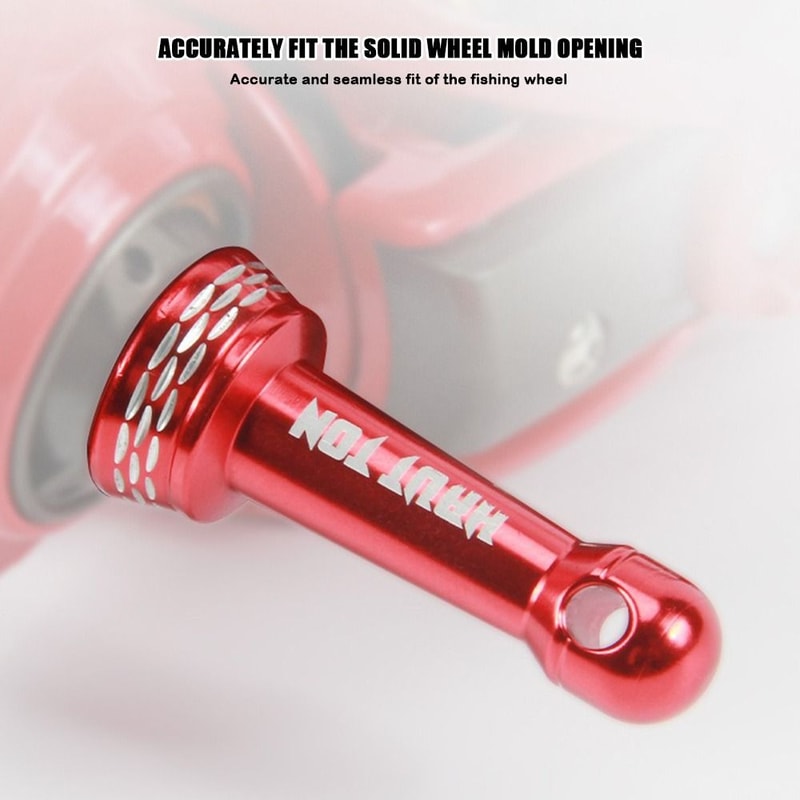Fishing Wheel Stabilizer Bar Nut Cap, Spinning Wheels Collision Avoidance Stand Metal Parts