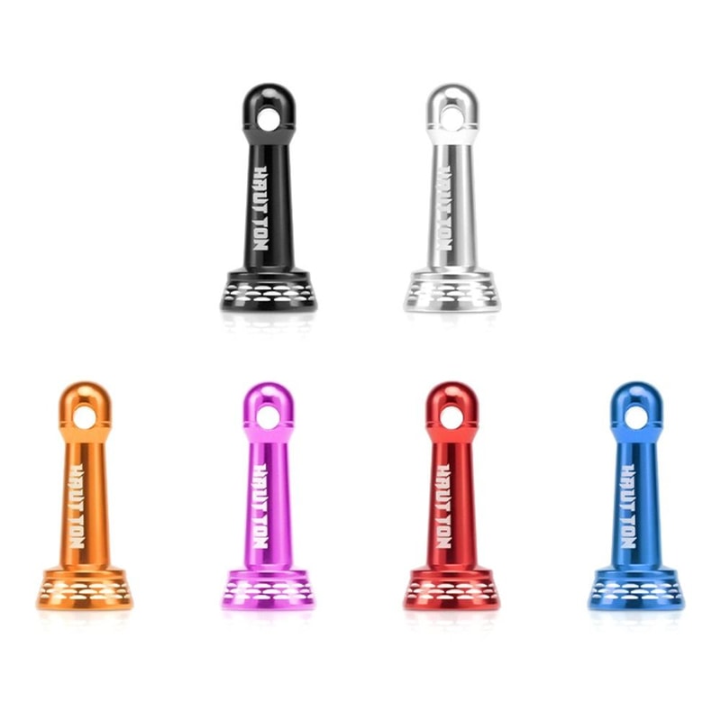 Fishing Wheel Stabilizer Bar Nut Cap, Spinning Wheels Collision Avoidance Stand Metal Parts