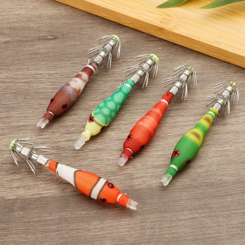 Micro Floating Fishhooks Durable Artificial Squid Baits Soft Squid Hooks Lure Jig Fishing Accessori 1