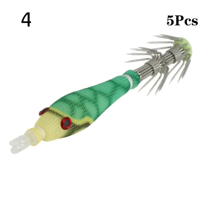 Micro Floating Fishhooks Durable Artificial Squid Baits Soft Squid Hooks Lure Jig Fishing Accessori 9