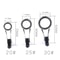 Wearproof Guide Ring for Fishing, Telescopic Folding Fishing Rod Pole Line Guide Stainless Steel