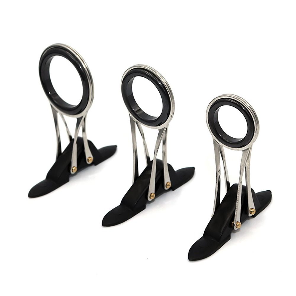 Wearproof Guide Ring for Fishing, Telescopic Folding Fishing Rod Pole Line Guide Stainless Steel