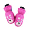 Non-slip Cartoon Ski Gloves for Children, Waterproof Winter Mittens, Thick Warm Cute Sports Gloves for Boys Girls