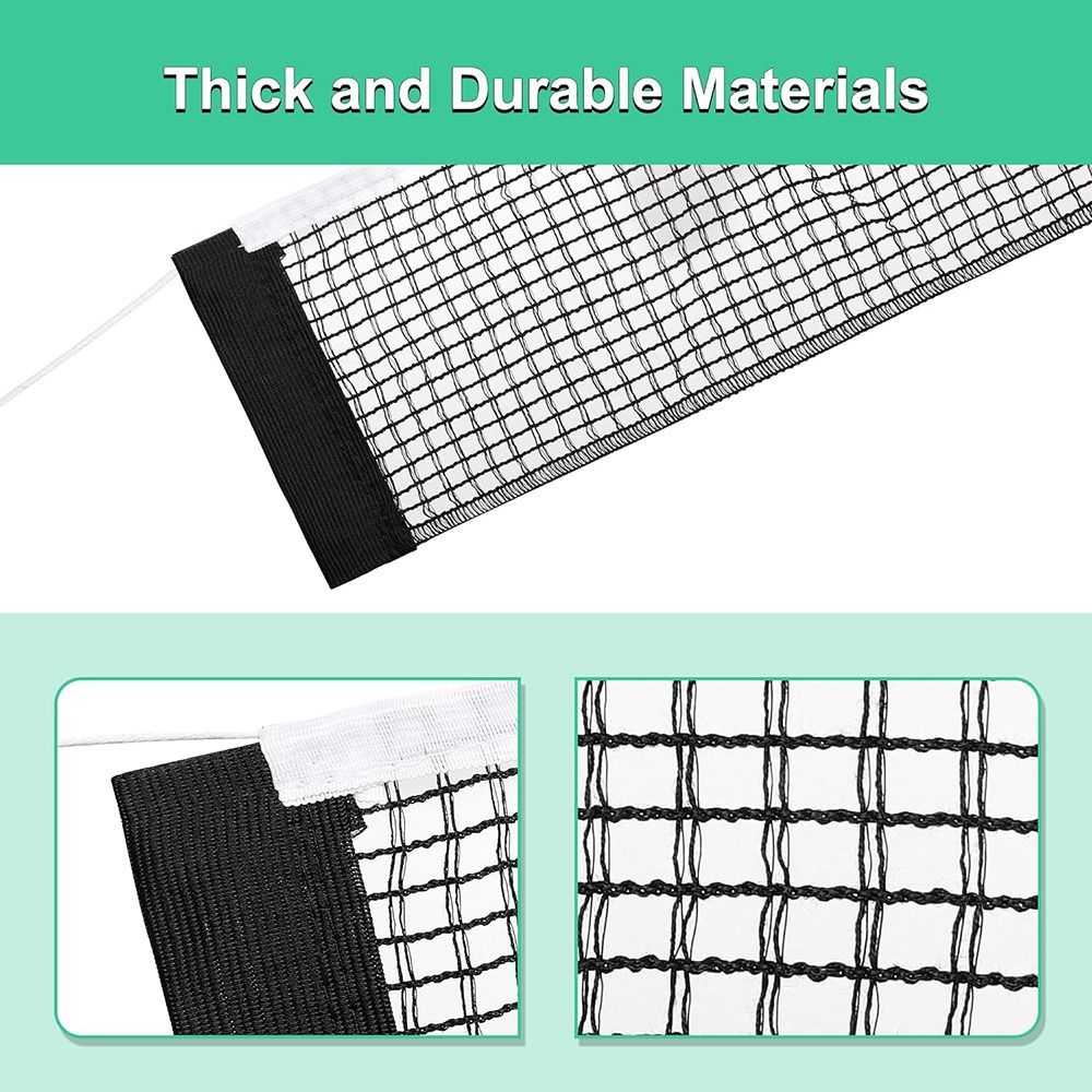 Portable Polyester Ping Pong Ball Nets, Sports Accessories Retractable Table Tennis Net, Net Rack for Dining Table