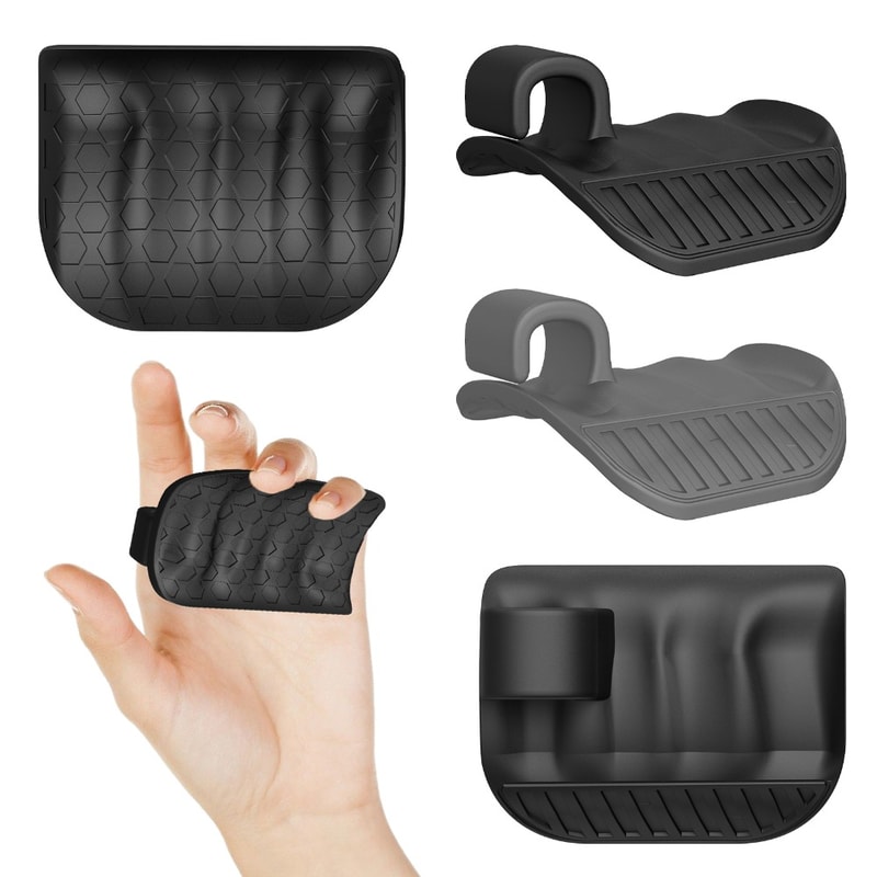 Portable Finger Expander, No Sweaty Anti-Slip Grip Strengthener for Men & Women