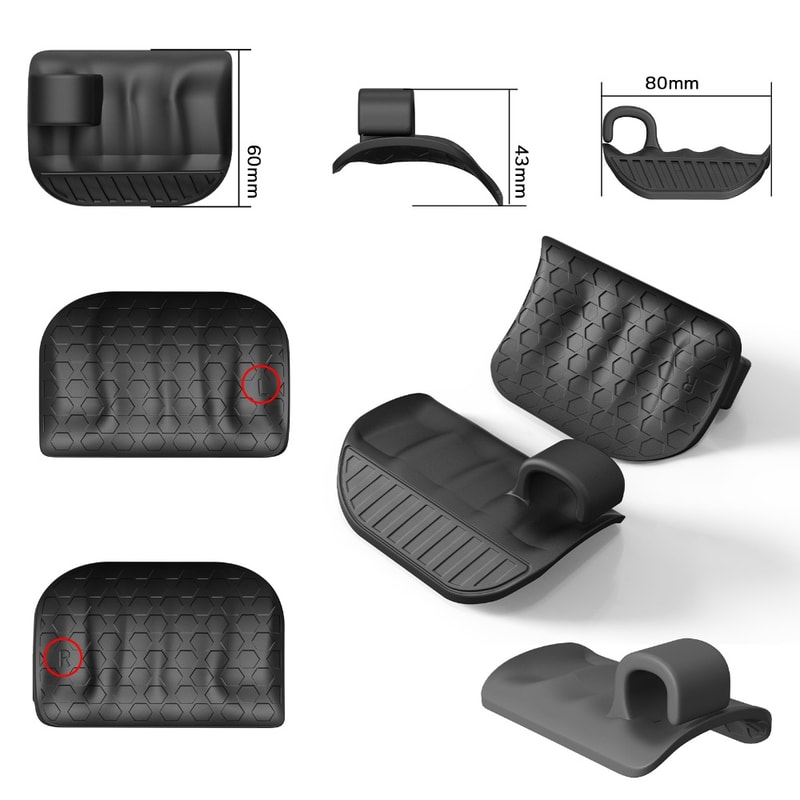 Portable Finger Expander, No Sweaty Anti-Slip Grip Strengthener for Men & Women