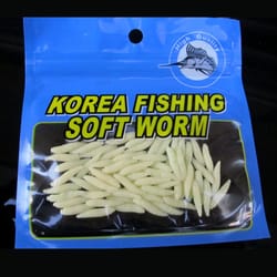 excellent toughness silicon fishing worm lures maggots shape bait tackle