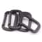 Square Black Carabiner Hook, Durable Aluminium Alloy Keychain, Anti-Theft Backpack Buckle, Outdoor Tools