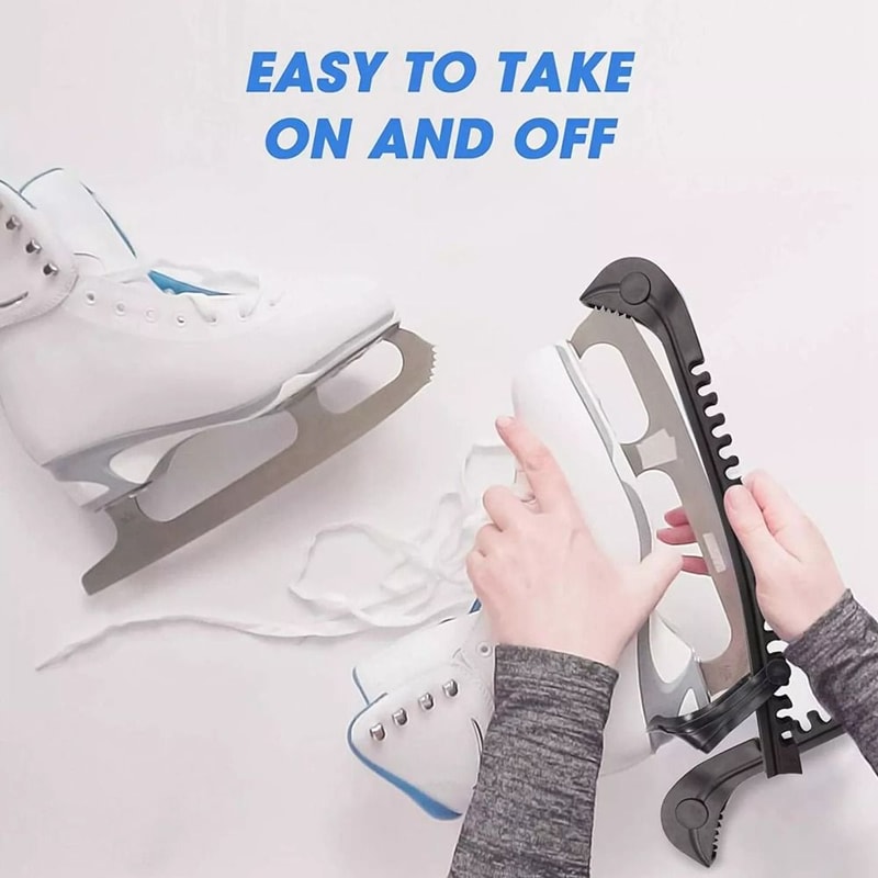 Adjustable Ice Blade Sleeve, Non-Slip Protector, Wear-Resistant Guards for Ice Skates