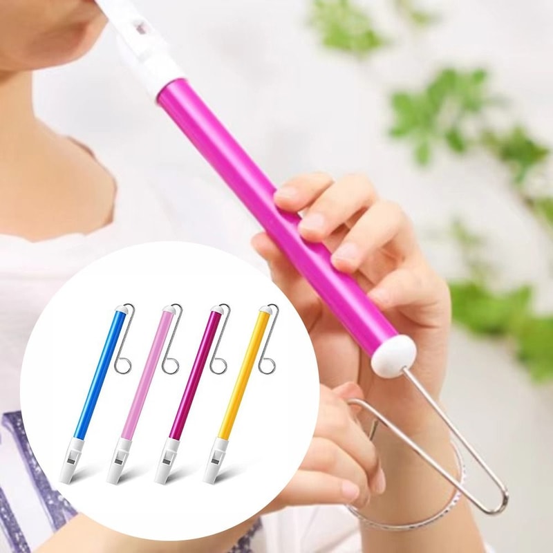 Kids Classic Slide Whistle Toy with Steel Sliding Rod, Funny Sliding Flute for Family Games Gift