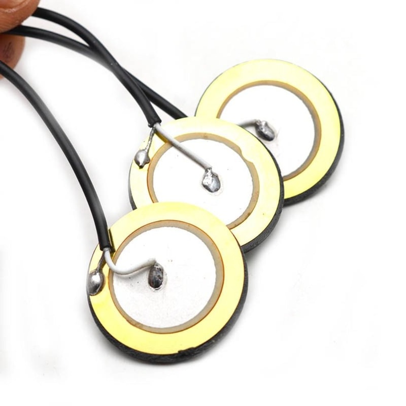 Metal Guitar Picks, Karimba Thumb Pickup, Professional Piezo Contact Microphone Pickup for Guitar Violin Ukulele Parts