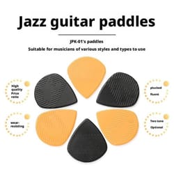 non-slip electric guitar pick nylon replacement for bass triangle shape plectrum ukulele picks