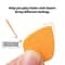 Non-slip Electric Guitar Pick Nylon Replacement for Bass Triangle Shape Plectrum Ukulele Picks