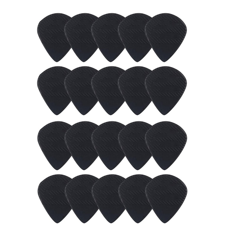 Non-slip Electric Guitar Pick Nylon Replacement for Bass Triangle Shape Plectrum Ukulele Picks