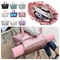 Large Capacity Nylon Women Gym Bag Wet And Dry Separation Sports Bag Waterproof Soft Yoga Mat Trave 4