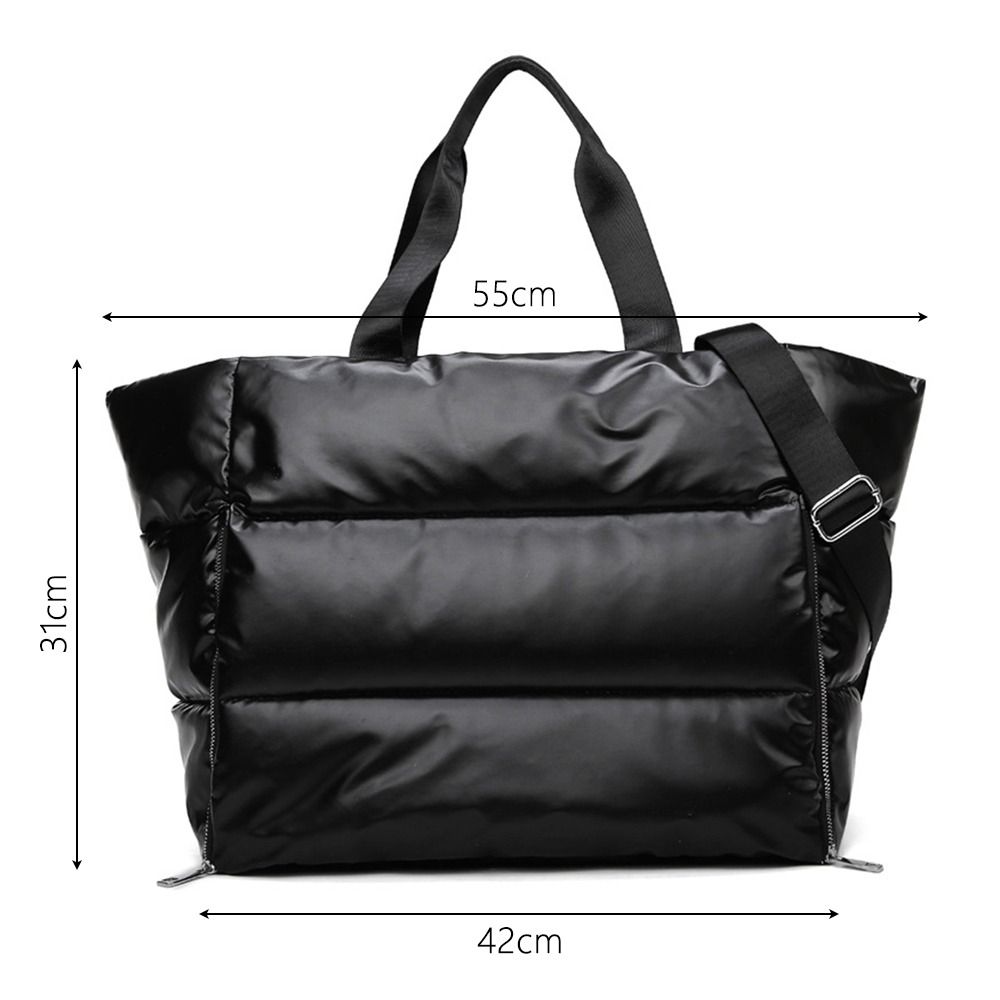 Large Capacity Nylon Women Gym Bag Wet And Dry Separation Sports Bag Waterproof Soft Yoga Mat Trave 5