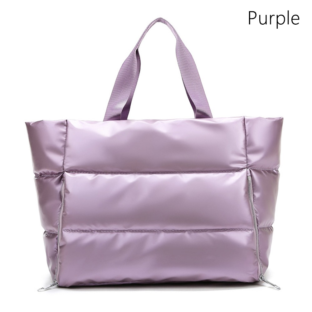 Large Capacity Nylon Women Gym Bag Wet And Dry Separation Sports Bag Waterproof Soft Yoga Mat Trave 7