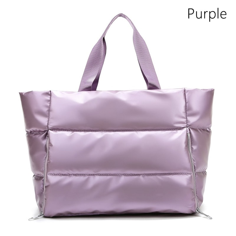 Large Capacity Nylon Women Gym Bag Wet And Dry Separation Sports Bag Waterproof Soft Yoga Mat Trave 7