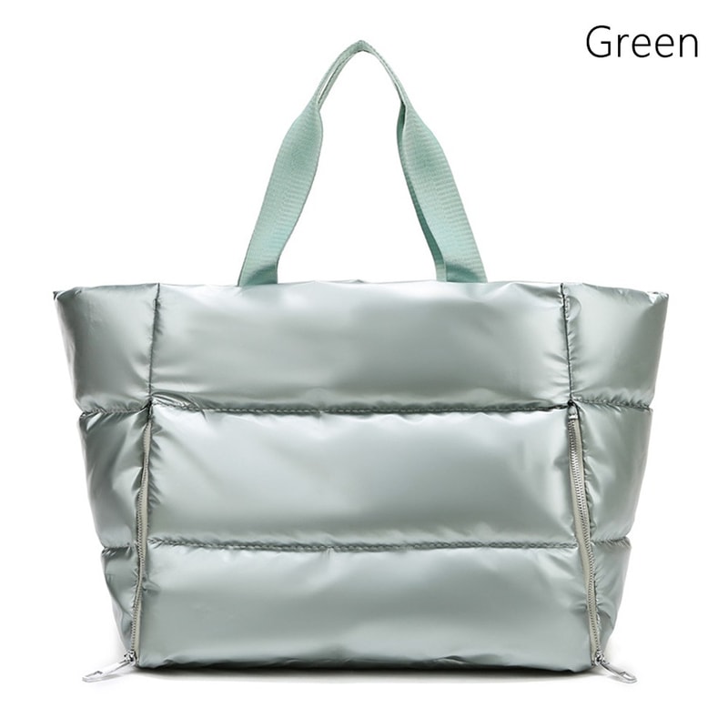 Large Capacity Nylon Women Gym Bag Wet And Dry Separation Sports Bag Waterproof Soft Yoga Mat Trave 8