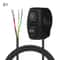 Ebike Lamp Horn Electric Bike Light Switch, Black Electrical System Controls
