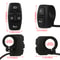 Ebike Lamp Horn Electric Bike Light Switch, Black Electrical System Controls