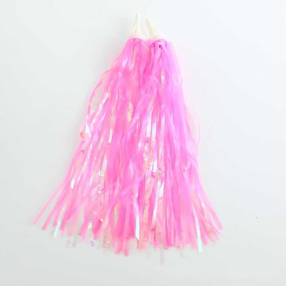 Kids Bike Tassels, Fashion Cycling Equipment, Multicolor PE Bicycle Streamers, Children Bicycle Princess Decor Ribbon