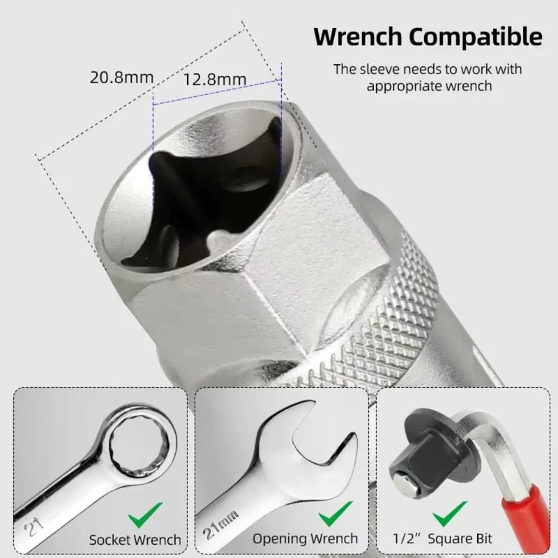 New Bicycle Repair Tools, High Carbon Steel Cassette Locking Ring Install Tool in Black & Silver