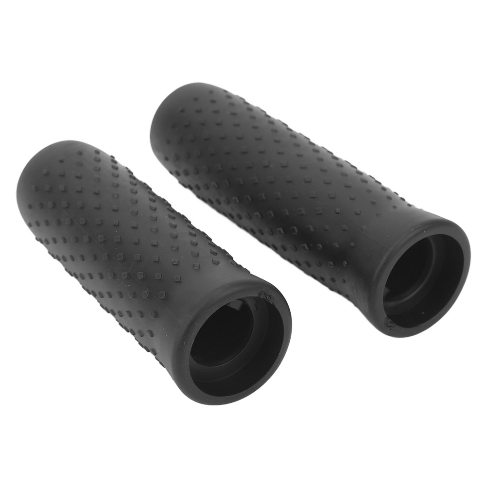 Anti Slip Black Electric Scooter Handlebar Grips, Durable Handle Grips for Comfort and Control