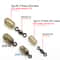 Fishing Spinner Swivel, Quick Change Accessories, Feeder Coarse Stop Beads for Carp Fishing