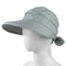 Summer Wide Brim Foldable Visor Hat for Women Ladies Anti-UV Beach Sun Cap for Outdoor Camping Hiking