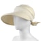 Summer Wide Brim Foldable Visor Hat for Women Ladies Anti-UV Beach Sun Cap for Outdoor Camping Hiking