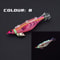 Glow Artificial Lure with Luminous Jigs - Octopus Shape Fishing Bait for Nighttime Catching