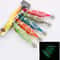 Glow Artificial Lure with Luminous Jigs - Octopus Shape Fishing Bait for Nighttime Catching