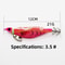 Glow Artificial Lure with Luminous Jigs - Octopus Shape Fishing Bait for Nighttime Catching