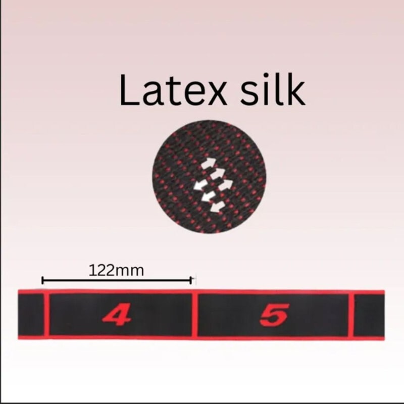 Adjustable Digital Yoga Stretch Band Multistage Resistance Training Belt For Flexibility 3