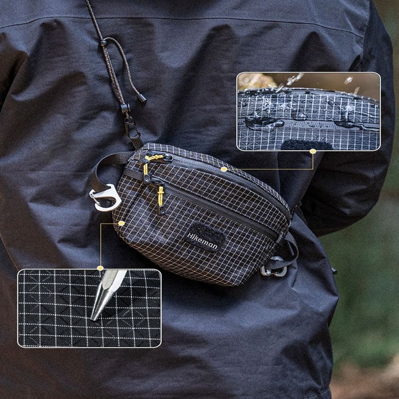 MultiFunctional Waist Bag Portable Camping Hiking Crossbody Bag For Mountaineering Cycling Enthu 3