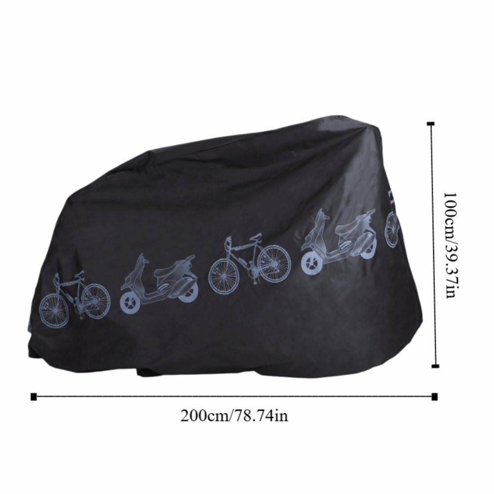 All-Weather Bicycle Rain Cover, Waterproof Bike & Electric Bike Covers for Motorbikes & Scooters