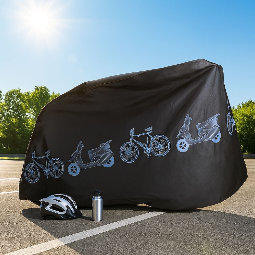 All-Weather Bicycle Rain Cover, Waterproof Bike & Electric Bike Covers for Motorbikes & Scooters