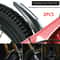 Mountain Bike General Cycling Equipment, Durable Hard Shell Cycling Mudguard PP Front Rear Tyre Mud Guard