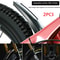 Mountain Bike General Cycling Equipment, Durable Hard Shell Cycling Mudguard PP Front Rear Tyre Mud Guard