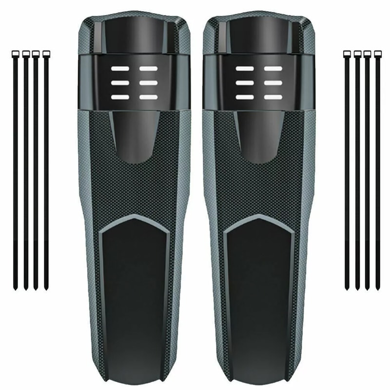 Mountain Bike General Cycling Equipment, Durable Hard Shell Cycling Mudguard PP Front Rear Tyre Mud Guard