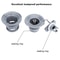 PVC Grey Air Gas Valve Cap, New Replacement Rowing Boat Air Valve, Double Seal Boat Accessories