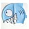 Waterproof Silicone Swimming Cap, Durable, Protect Ears, Unisex, Cartoon Shark Pool Cap for Children