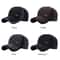 Windproof Baseball Cap with Earflaps, Thicker Trucker Hat, Warm Casual Earmuffs for Men