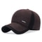 Windproof Baseball Cap with Earflaps, Thicker Trucker Hat, Warm Casual Earmuffs for Men