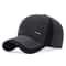 Windproof Baseball Cap with Earflaps, Thicker Trucker Hat, Warm Casual Earmuffs for Men