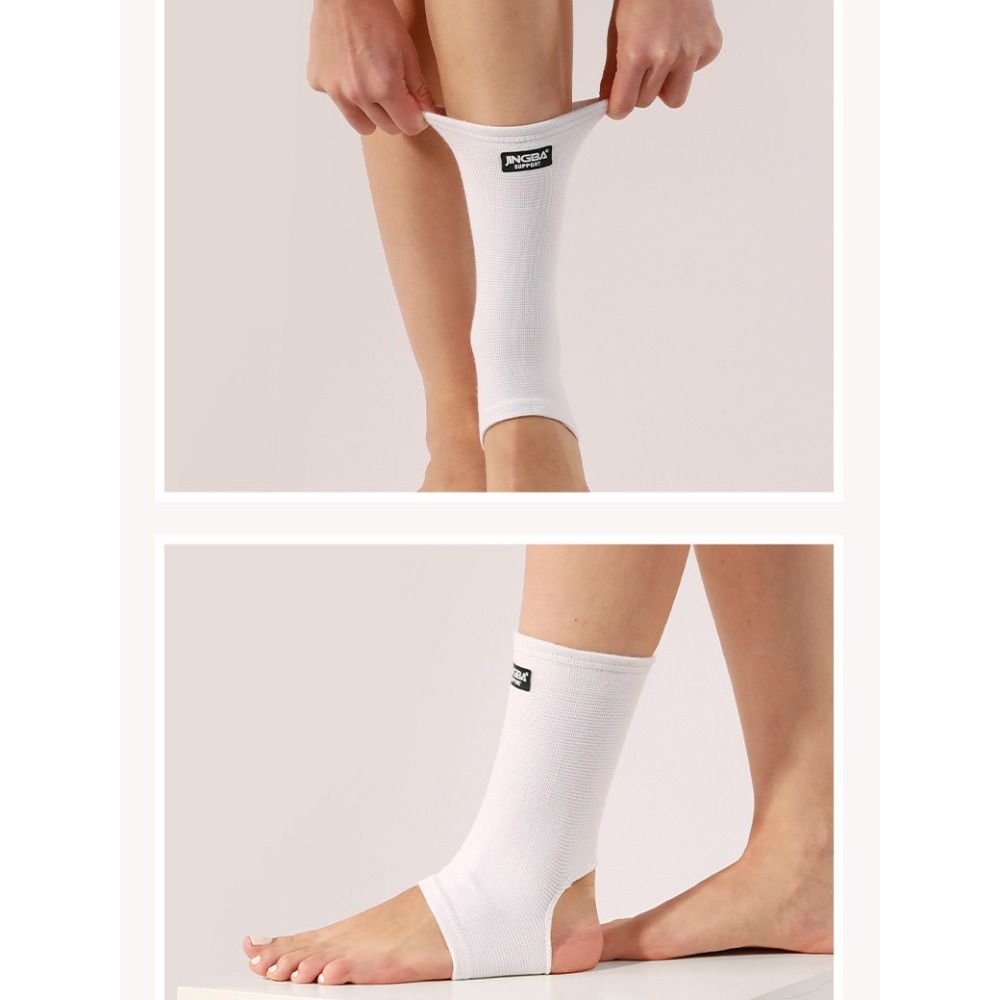 Elastic Compression White Support Strap for Pain Relief and Support