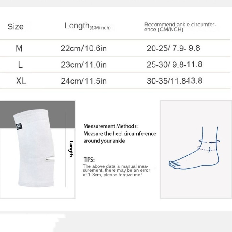 Elastic Compression White Support Strap for Pain Relief and Support