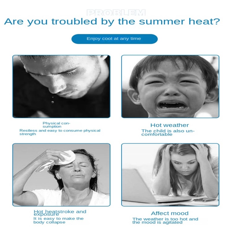 Cooling Neck Wraps, Reusable Ice Pack, Neck Cooler Gel Liquid Ice Maker